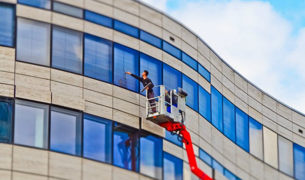 office facade cleaning